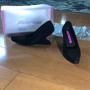 Melissa Unique Velvet Heel